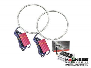 Jeep Wrangler JL LED Surface Mount Headlight Halo Kit - ColorSHIFT Jeep Wrangler JL LED Surface Mount Headlight Halo Kit - ColorSHIFT